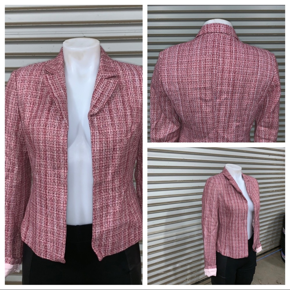 Miss me size medium open front tweedish jacket